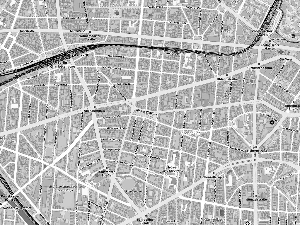 Karte Berlin